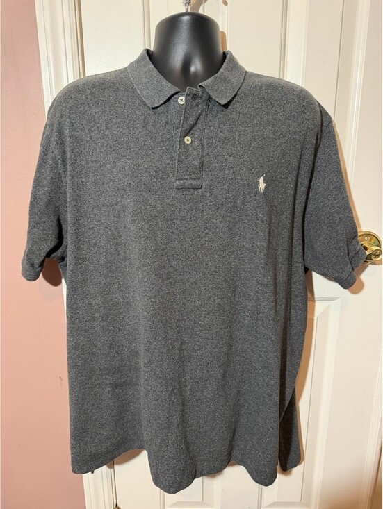 Ralph Lauren Other - Polo Ralph Lauren Polo Shirt Mens XXL Short Sleeve 100% Cotton Gray